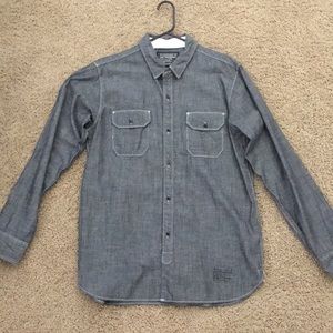 Obey Long Sleeve Button Down